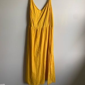 XL yellow summer dress from Old Navy
